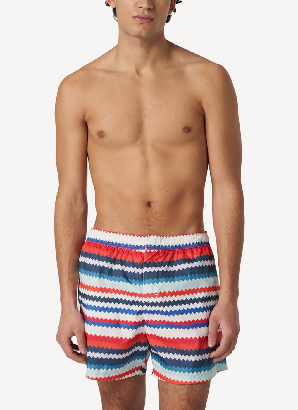 Bañador Regular Swimsuit - Naranja, Cielo, Azul y Rojo