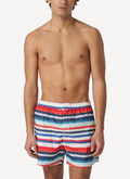 Bañador Regular Swimsuit - Naranja, Cielo, Azul y Rojo