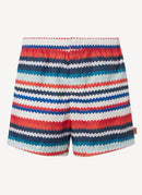 Maillot De Bain Regular Swimsuit - Orange, Sky, Blue And Red