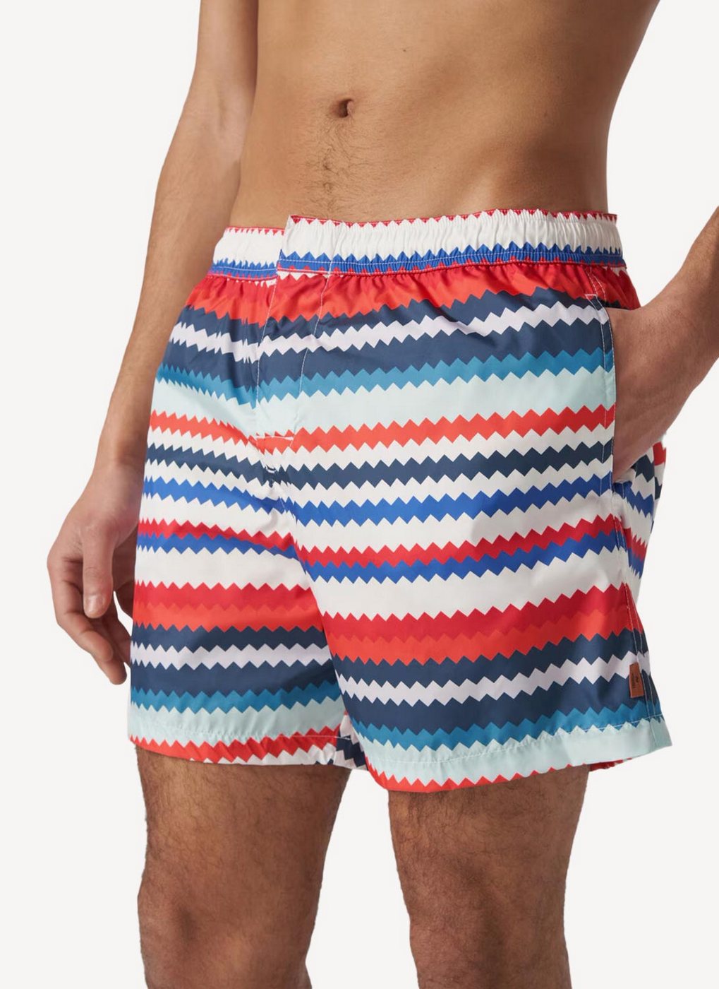 Bañador Regular Swimsuit - Naranja, Cielo, Azul y Rojo