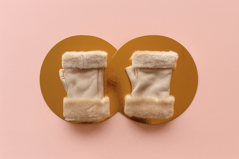 Mitaine - Beige Poudré