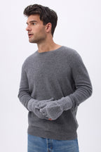 Manoplas con solapa Mitbut - Gris oscuro - Unisex