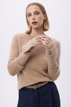 Mitaines À Rabat Mitbut - Beige Creme - Mixte