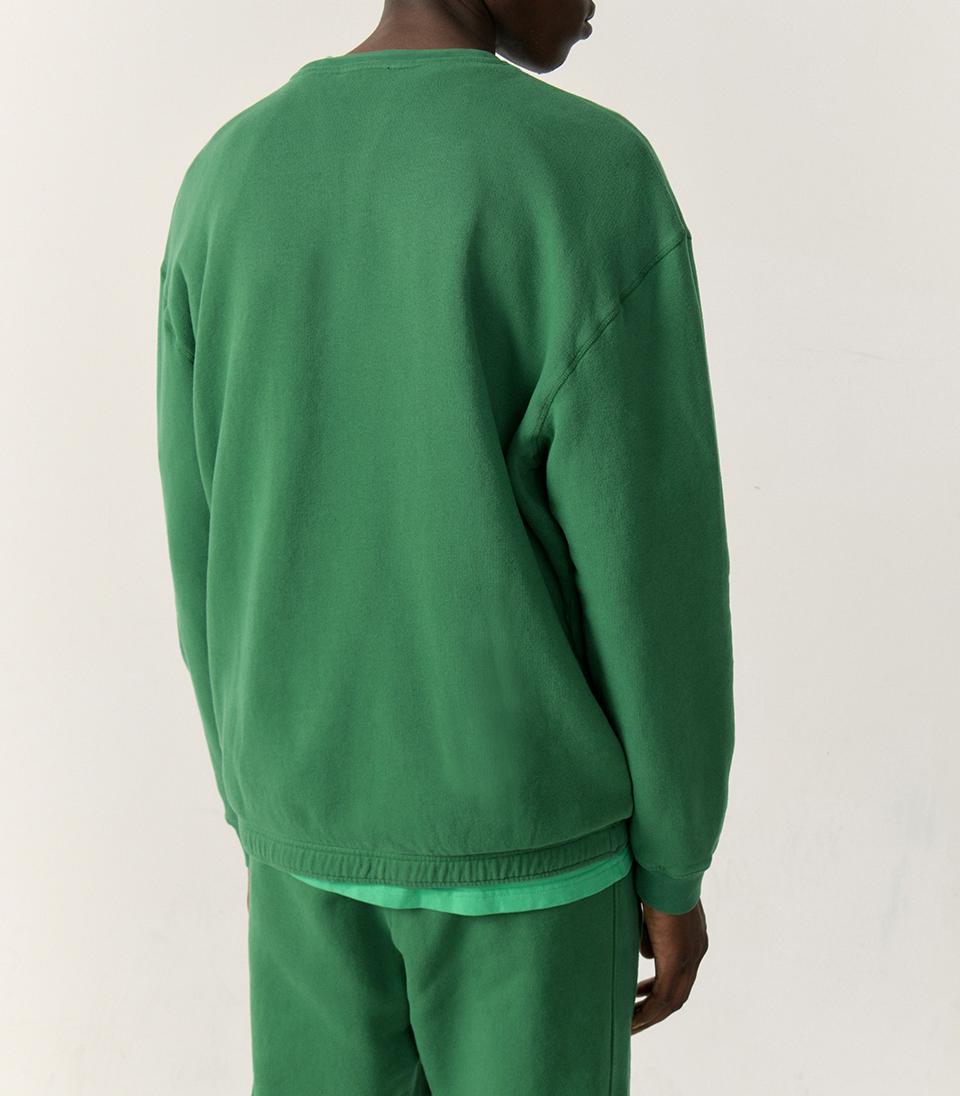 American Vintage - Long Sleeve Round Neck Sweatshirt - Aneth Vintage - Men