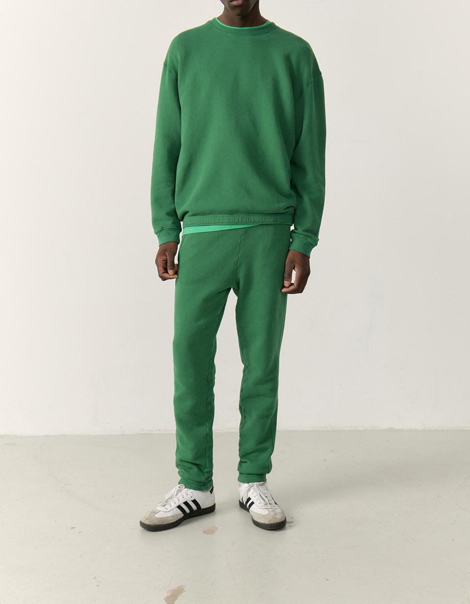 American Vintage - Long Sleeve Round Neck Sweatshirt - Aneth Vintage - Men