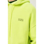 Hooded Sweatshirt - Fluorescent Yellow - Men