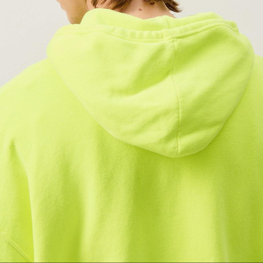 Hooded Sweatshirt - Fluorescent Yellow - Men