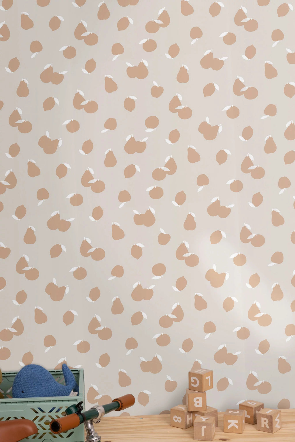 Papel pintado - Leopold - Latte Macchiato