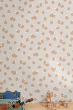 Papel pintado - Leopold - Latte Macchiato