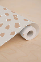 Papel pintado - Leopold - Latte Macchiato