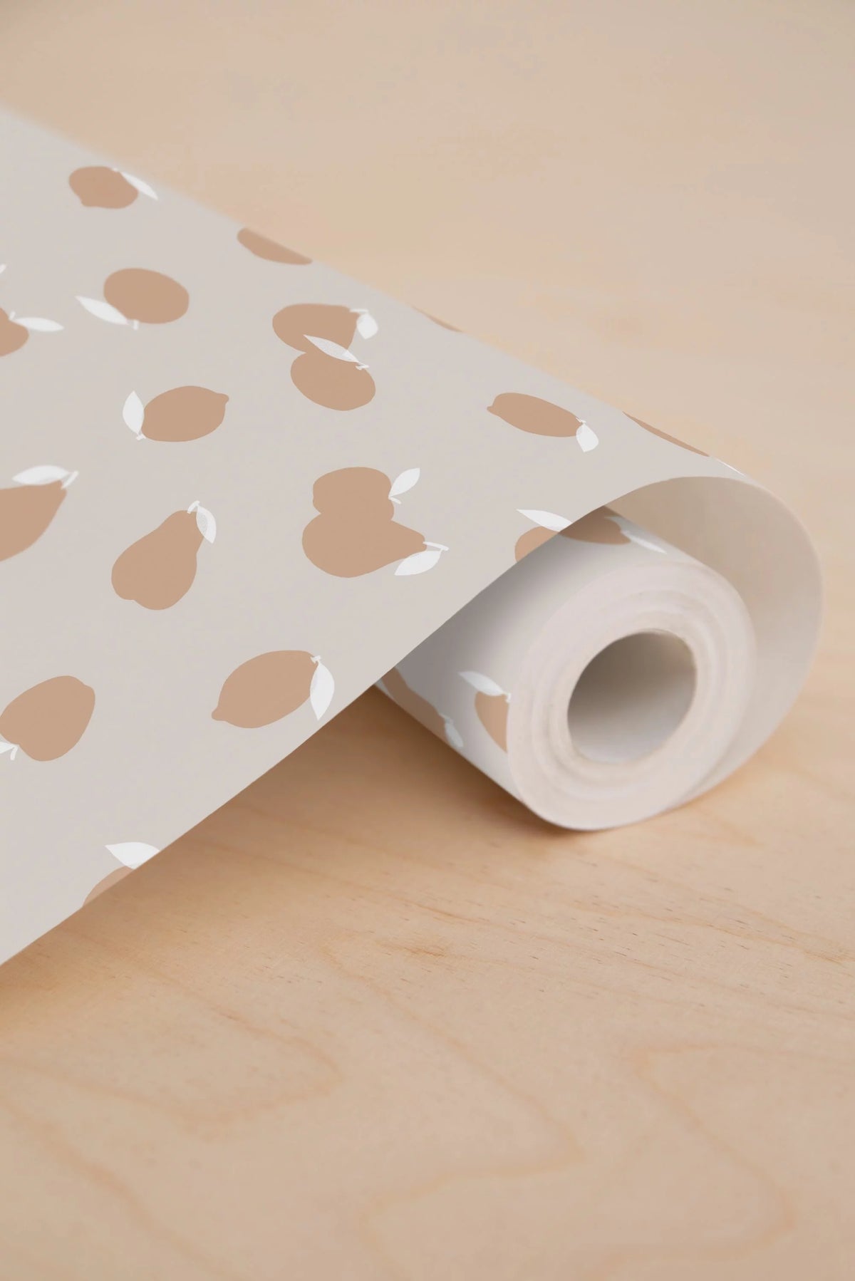 Papel pintado - Leopold - Latte Macchiato