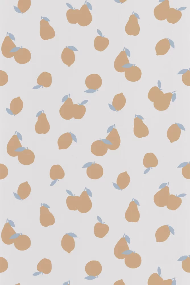 Papier peint - Leopold - Crème noisette
