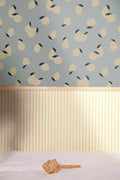 Wallpaper - Leopold - Blue