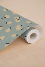 Wallpaper - Leopold - Blue