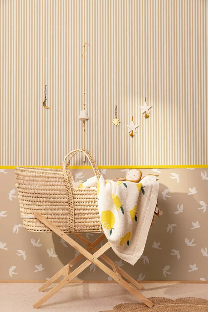 Wallpaper - Gustave - Crème Noisette