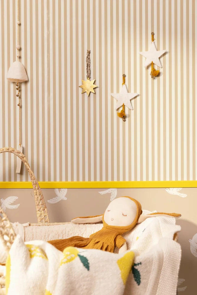 Wallpaper - Gustave - Crème Noisette