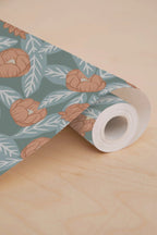Wallpaper - Simone - Pond Green