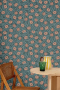 Papel pintado - Simone - Verde inglés