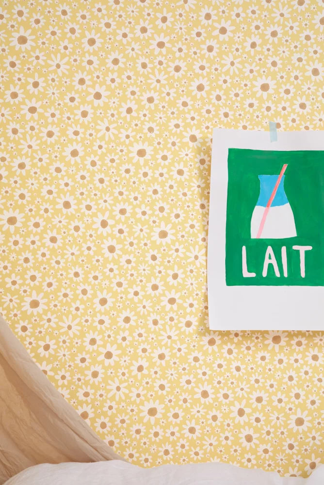 Wallpaper - Lucette - Sorbet Citron