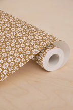 Papier peint - Lucette - Pain d'épice