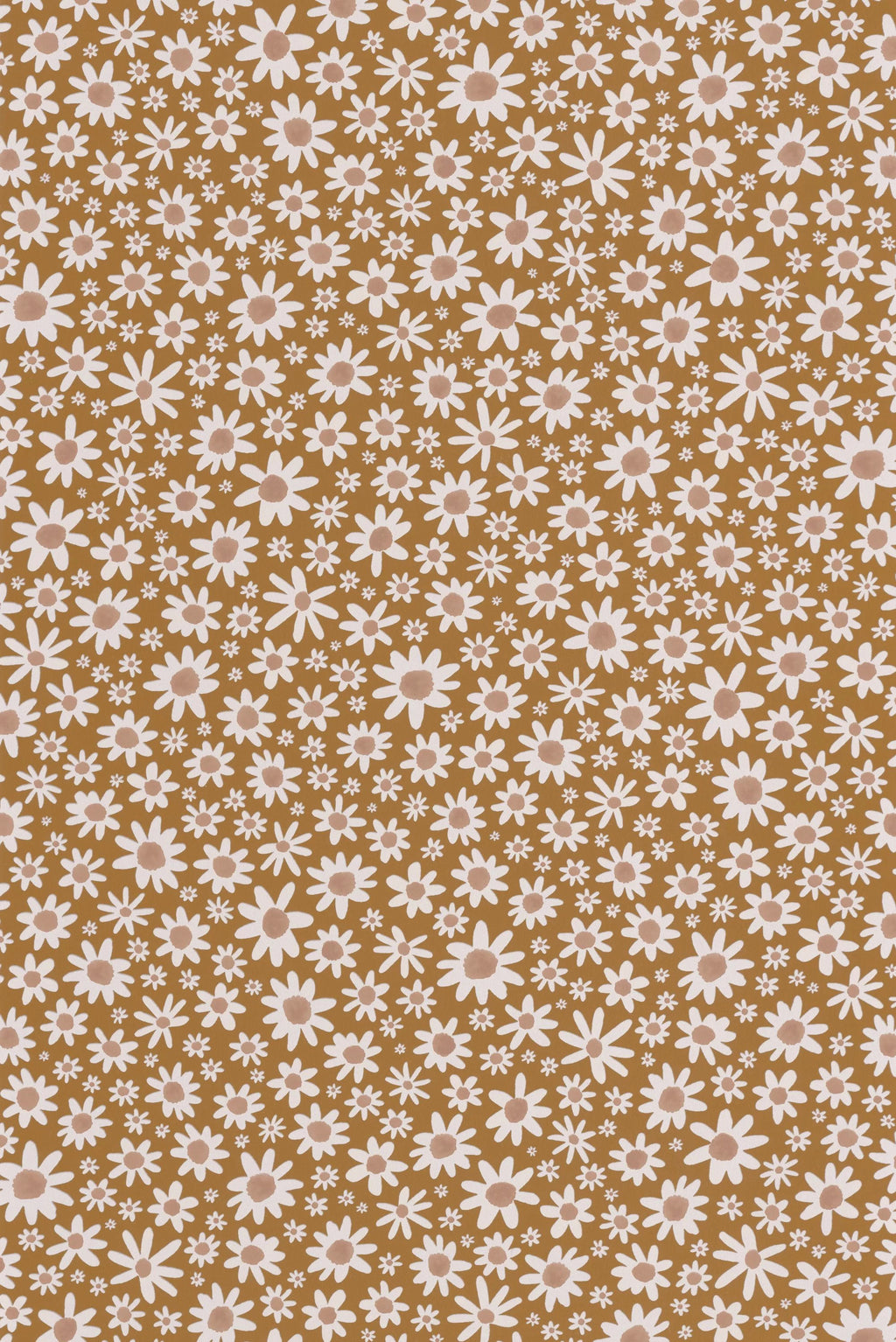 Papier peint - Lucette - Pain d'épice