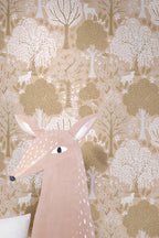 Papel pintado - Gaspard - Capuchino