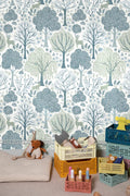 Papier peint - Gaspard - Matcha