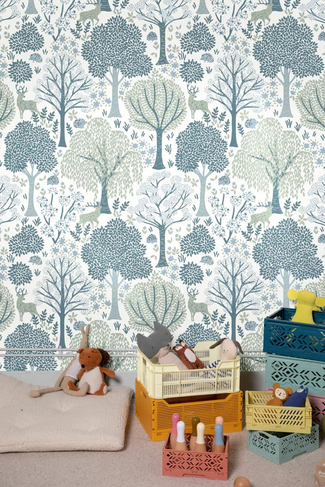 Papier peint - Gaspard - Matcha