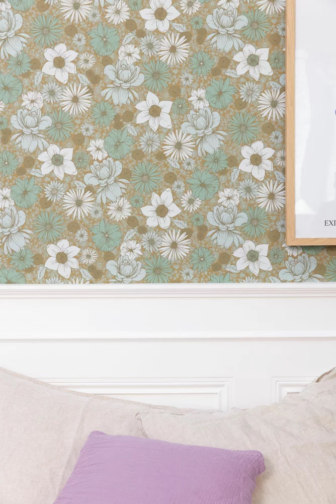 Wallpaper - Paloma - Dahlia
