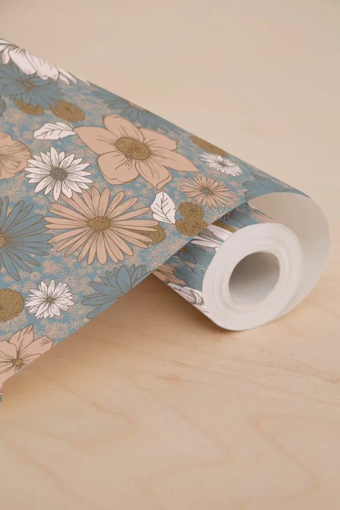 Papel pintado - Paloma - Hortensia