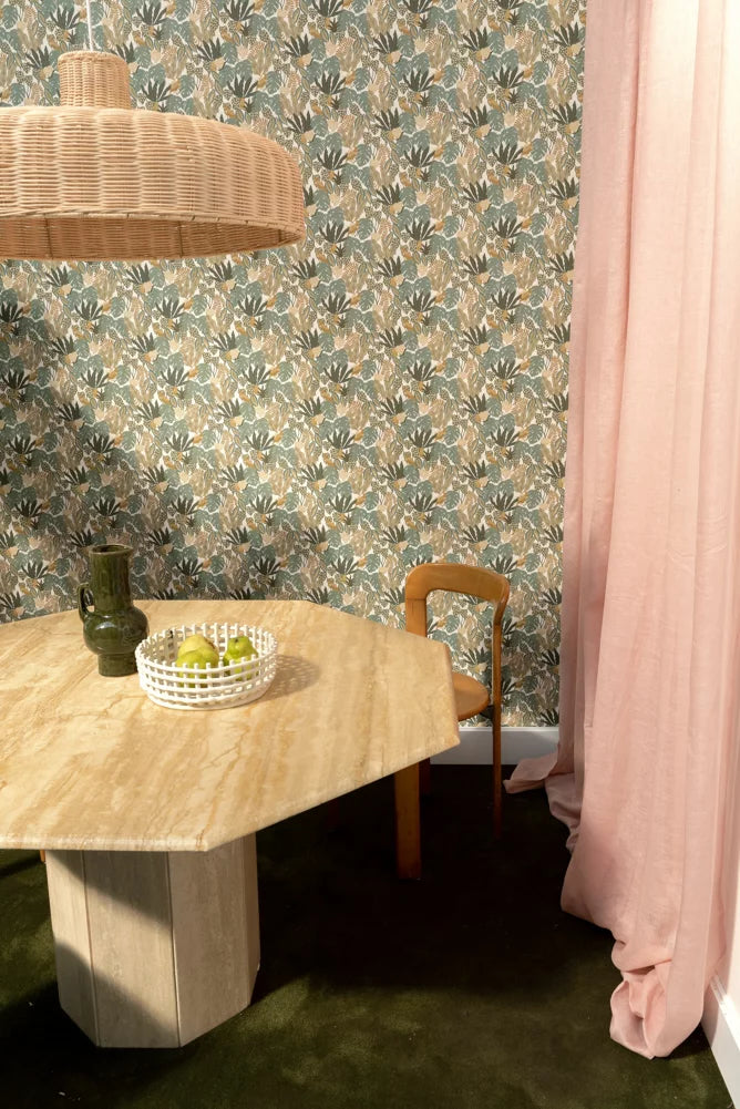 Papier peint - Gaston - Vert Evasion