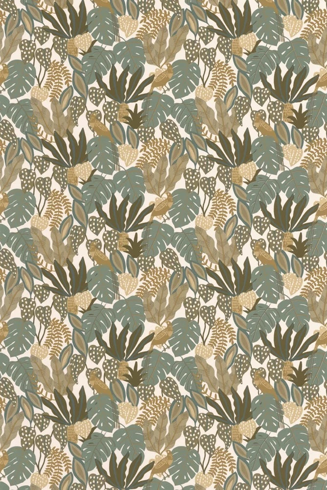 Papier peint - Gaston - Vert Evasion