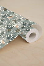 Papier peint - Gaston - Vert Etang