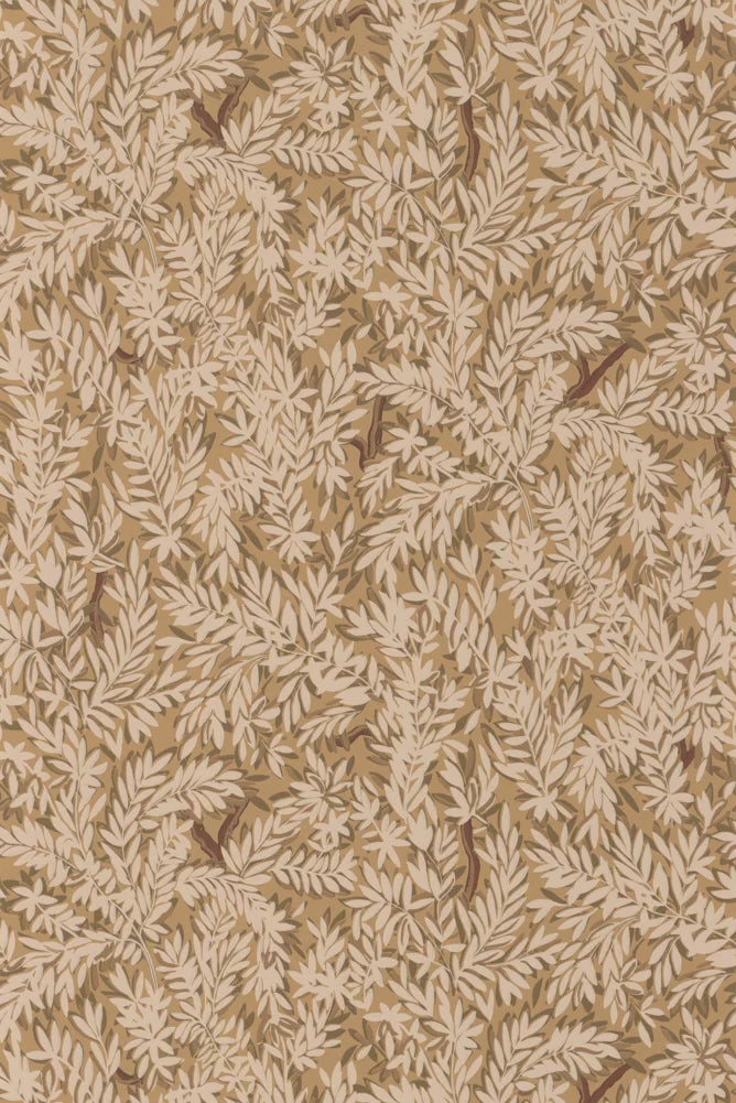 Papel pintado - Lucien - Piel dorada