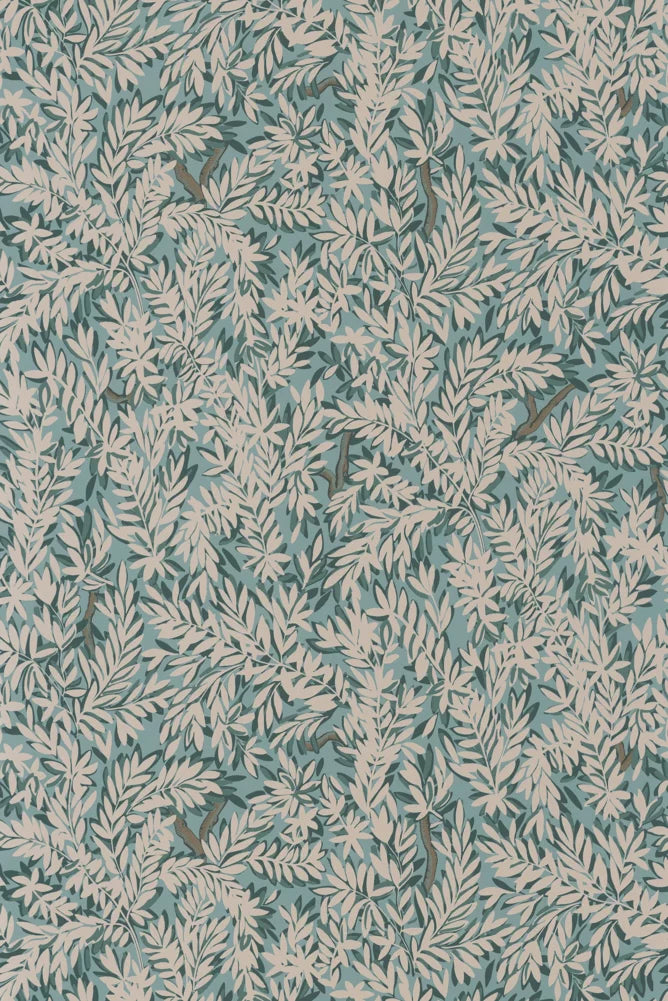 Wallpaper - Lucien - Bleu Sauvage