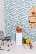 Papel pintado - Colette - Azul inglés