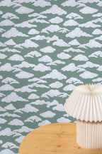 Papier peint - Colette - Vert Etang