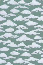 Papier peint - Colette - Vert Etang