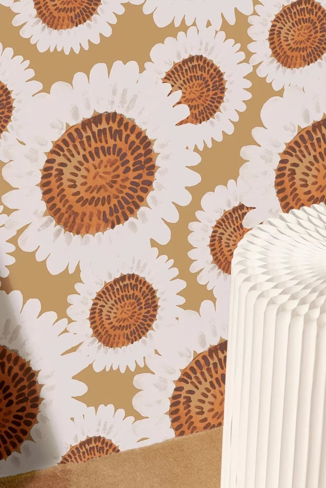 Papier peint - Blanchette - Peau dorée