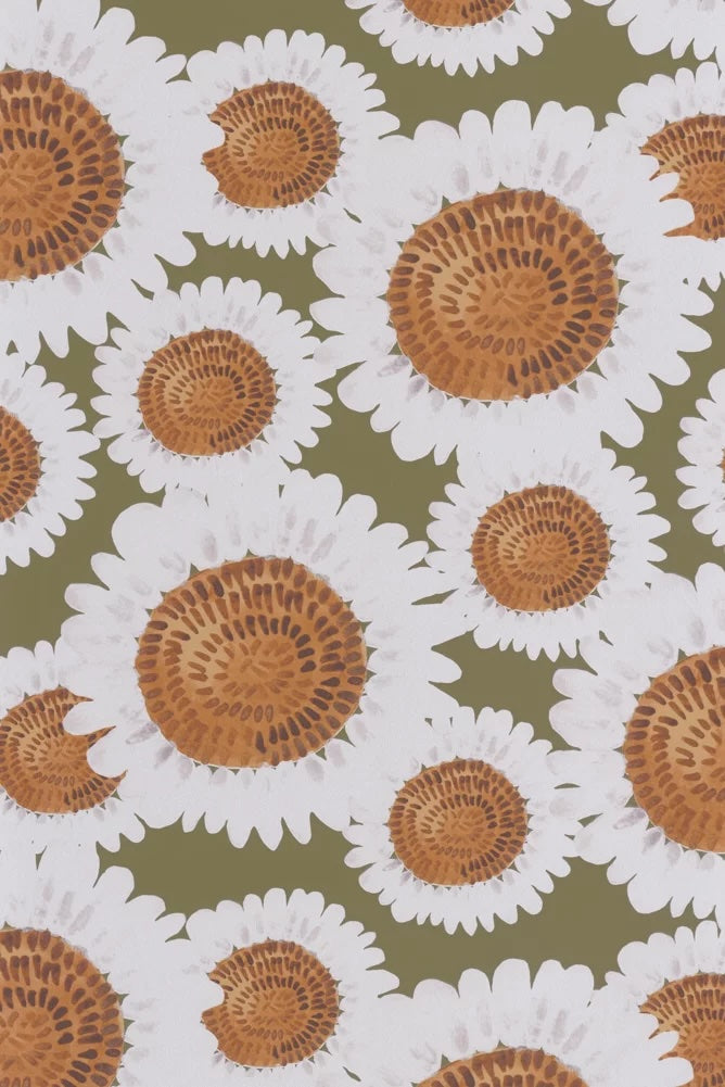 Wallpaper - Blanchette - Getaway Green