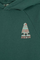 Sweat - Souk Vert Foncé Illustration "It'S A Match"
