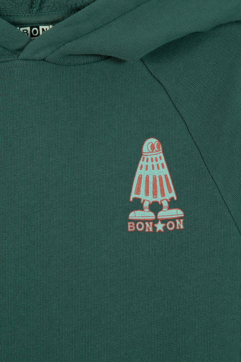 Sweat - Souk Vert Foncé Illustration "It'S A Match"