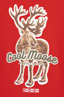 Sweat - Smile Rouge Illustration "Cool Moose"