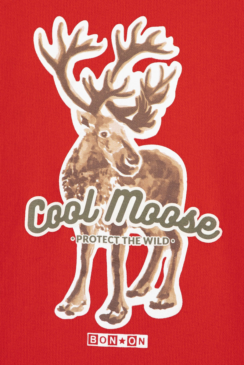 Sweat - Smile Rouge Illustration "Cool Moose"
