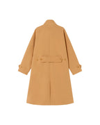 Chaqueta beige Riley unisex sostenible - silueta 2