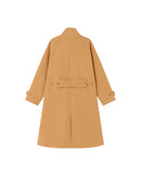 Chaqueta beige Riley unisex sostenible - silueta 2