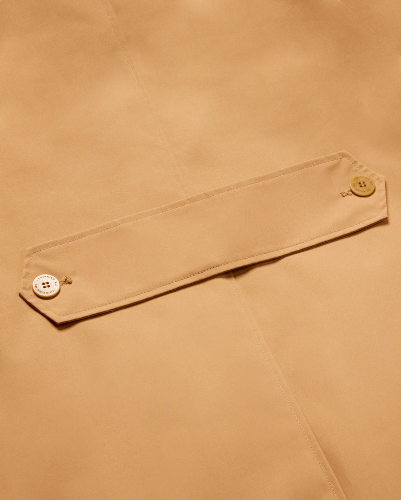 Chaqueta beige Riley unisex sostenible - 8