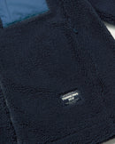 Chaqueta borreguito azul Marcus sostenible silueta - 2