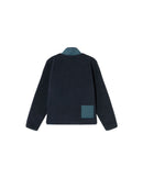 Chaqueta borreguito azul Marcus sostenible silueta - 3