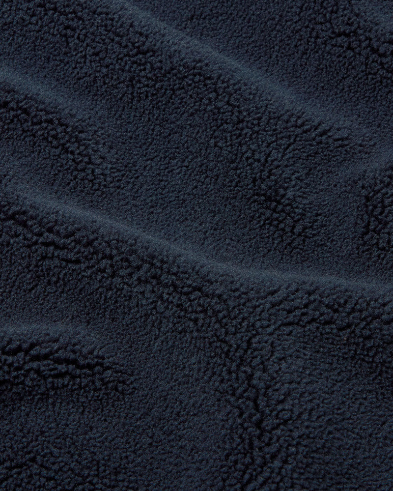 Chaqueta borreguito azul Marcus sostenible silueta - 4